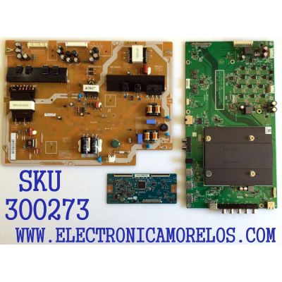 KIT DE TARJETAS PARA TV VIZIO / NUMERO DE PARTE MAIN ARS73401M010001 / 748.02410.0031 / 791.02401.A001 / T-CON 5555T32C21 / 55.55T32.C21 / FUENTE 056.04171.0041 / PSLL171301W / 056041710041 / PANEL T550QVN05.7 / MODELO E55-E2 LWZ2VIKT